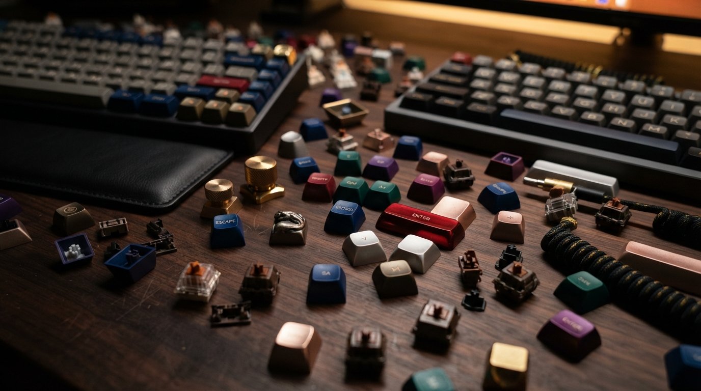Artisan Keycaps Retro
